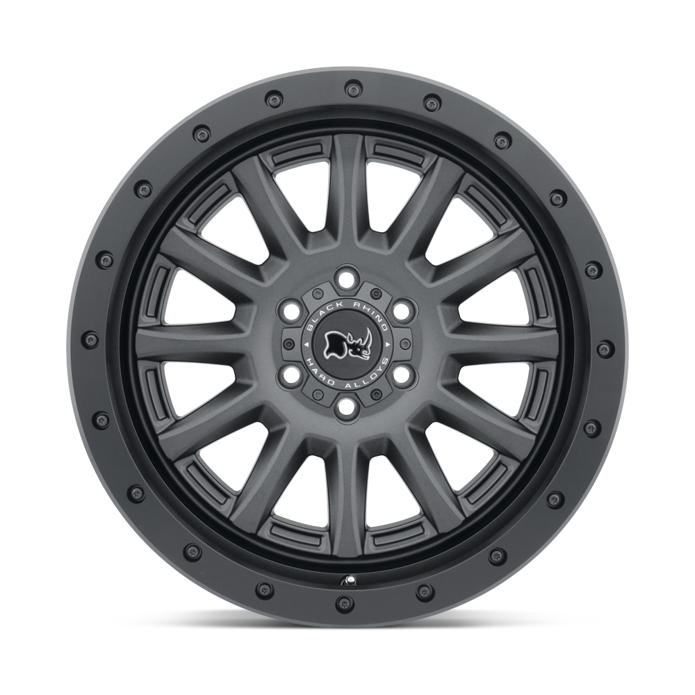 4 Llantas Dugger 17X8.5 6X114  Gun Black - Black Rhino - DOBLETRACCION 