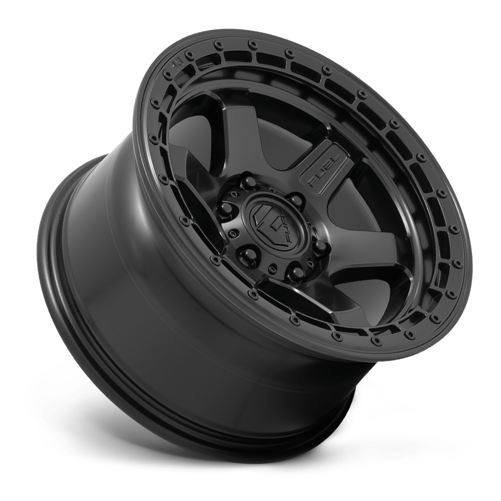 4 Llantas Block D750 17x9 6x139 Black - Fuel - DOBLETRACCION 