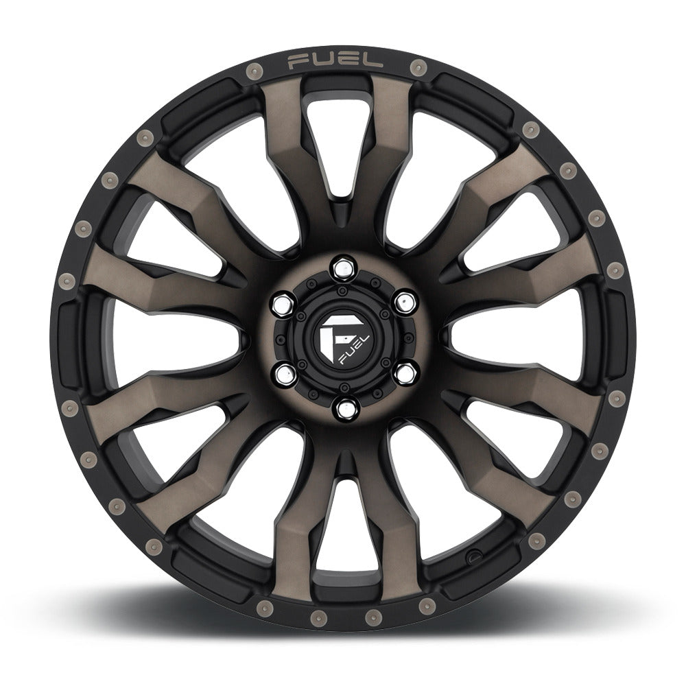 4 Llantas Blitz D674 DDT 20X9 6X139 - Fuel - DOBLETRACCION 