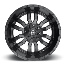 4 Llantas Sledge D596 20x9 6x135/139 F150/Silverado – Fuel - DOBLETRACCION 