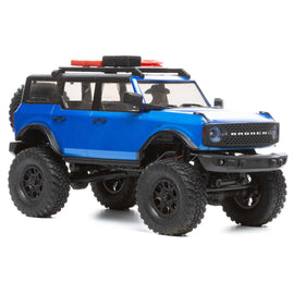 Auto a Control Remoto RC Ford Bronco 1/24 4WD Azul - Axial - DOBLETRACCION 