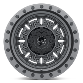 4 Llantas Abrams 17x9.5 5x127 Textured Matte GunMetal - Black Rhino - DOBLETRACCION 