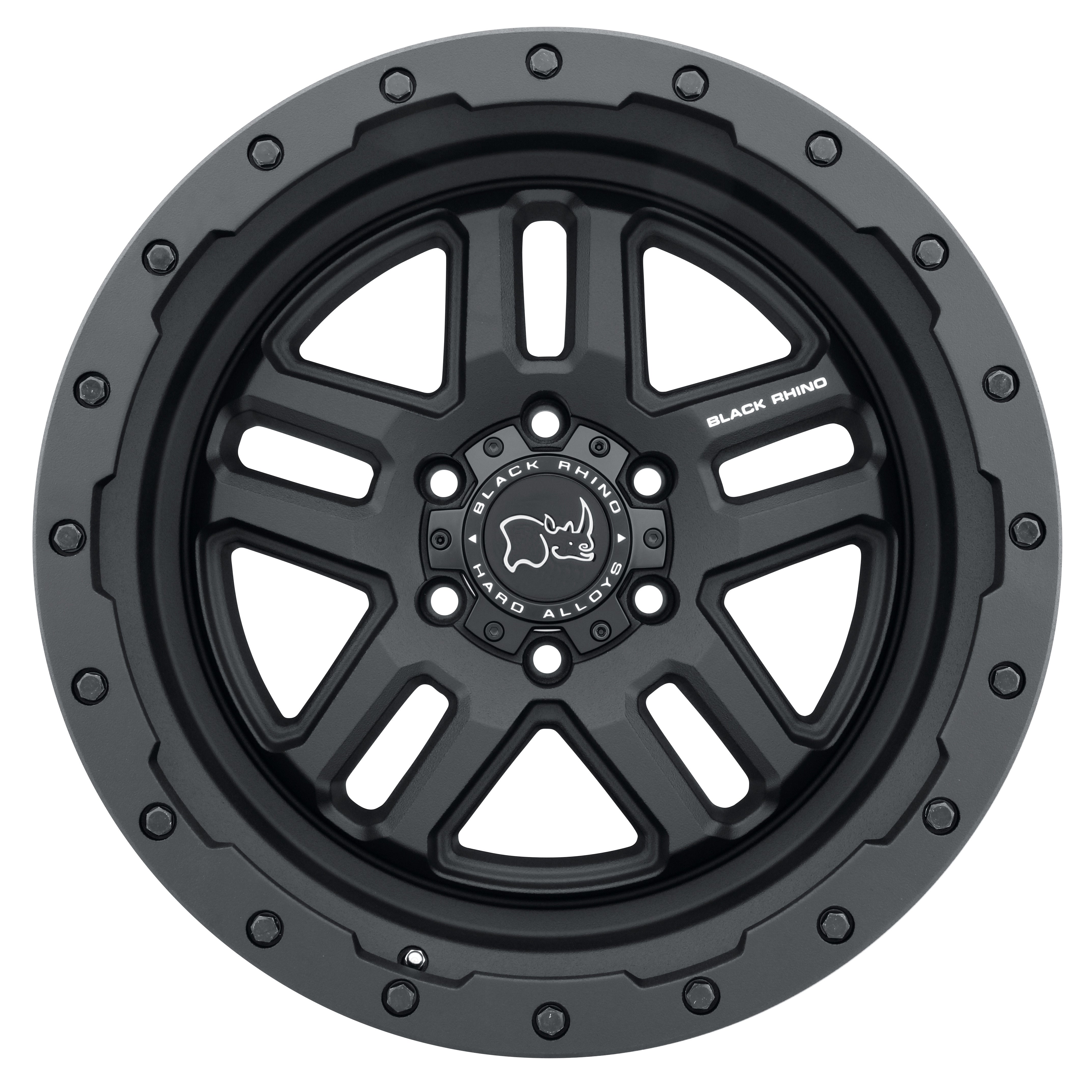 4 Llantas Barstow 20X9.5 6X139 Textured Matte Black - Black Rhino - DOBLETRACCION 
