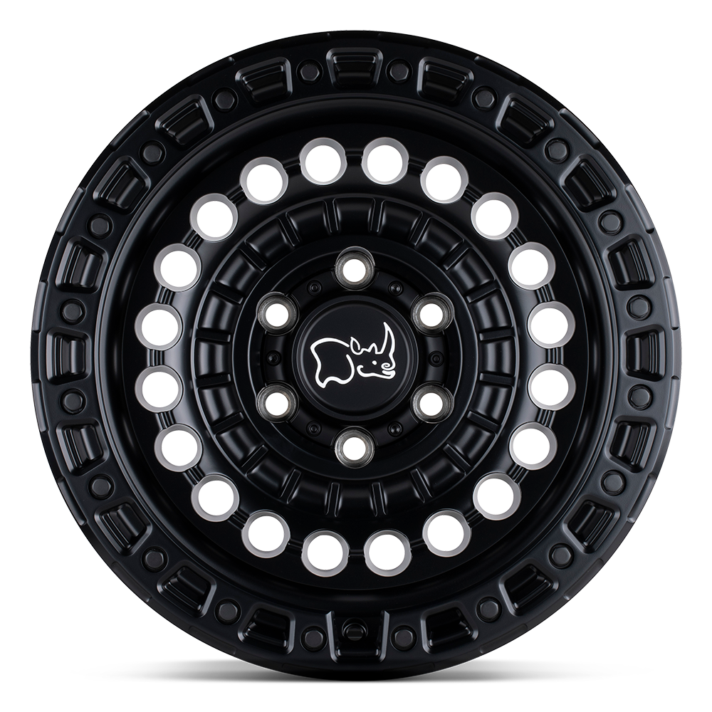 4 Llantas Sentinel 17x8,5 6x139 Matte Black - Black Rhino - DOBLETRACCION 