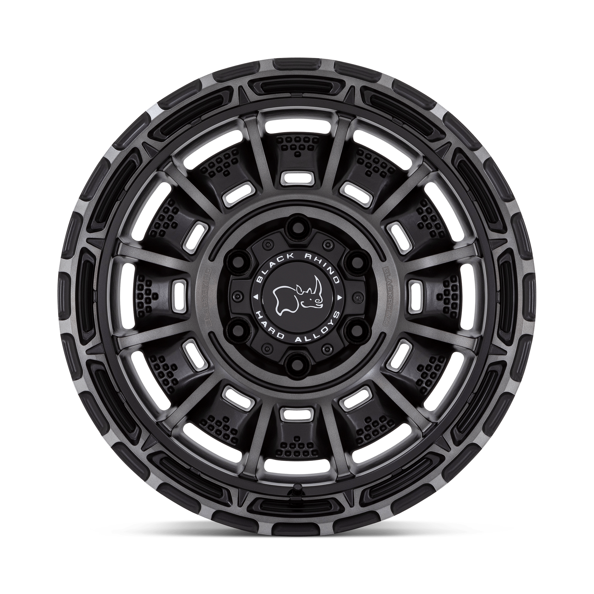 4 Llantas Legion 17x9 5x127 Matte Black - Black Rhino - DOBLETRACCION 
