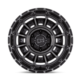 4 Llantas Legion 17x9 5x127 Matte Black - Black Rhino - DOBLETRACCION 