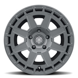 4 Llantas Compass 17x8.5 6x130 SAT Black - Icon Alloys - DOBLETRACCION 