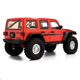 Auto a Control Remoto RC Jeep Wrangler JLU 1/10 4WD Naranjo - Axial - DOBLETRACCION 
