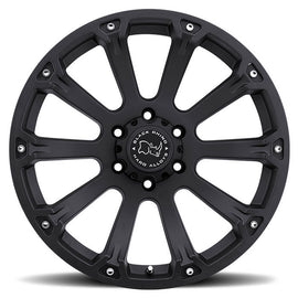 4 Llantas Sidewinder 17X9.0 6X139/  Matte Black - Black Rhino - DOBLETRACCION 