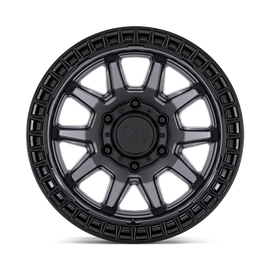4 Llantas Calico 17x8,5 6x139 Mate GunMetal w/ Matte Black Lip - Black Rhino - DOBLETRACCION 