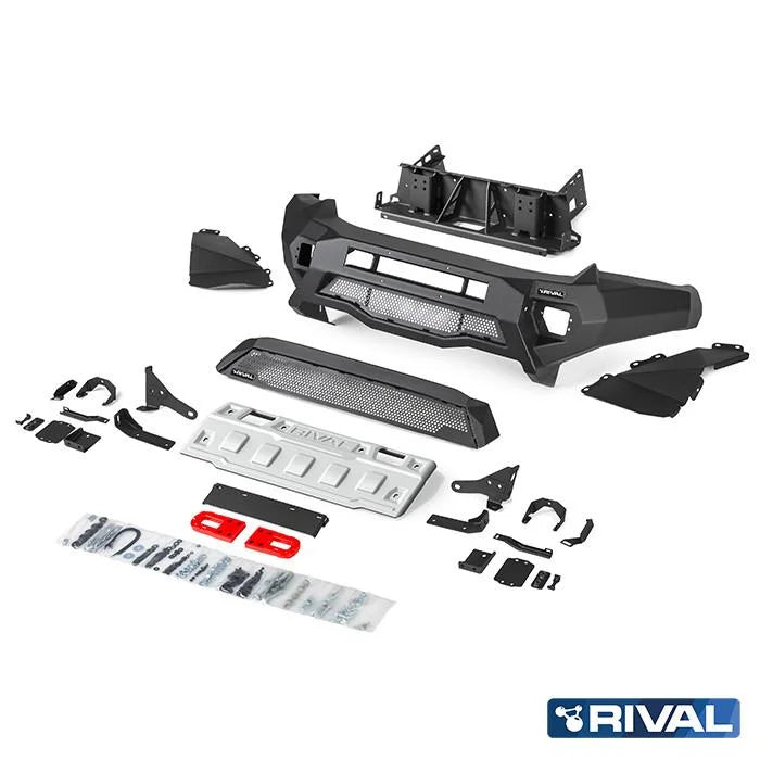 Parachoque Delantero Rogue Toyota Hilux (22+) - Rival 4x4 - DOBLETRACCION 