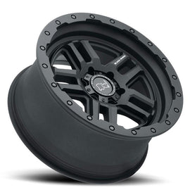 4 Llantas Barstow 17x9.5 6x139/12 Matte Black - Black Rhino