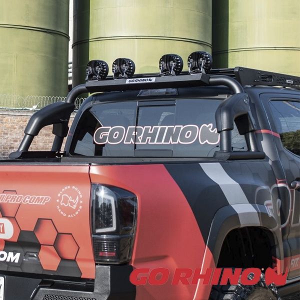 Barra Pick Up Sport Bar 4.0 Toyota Hilux - Go Rhino - DOBLETRACCION 