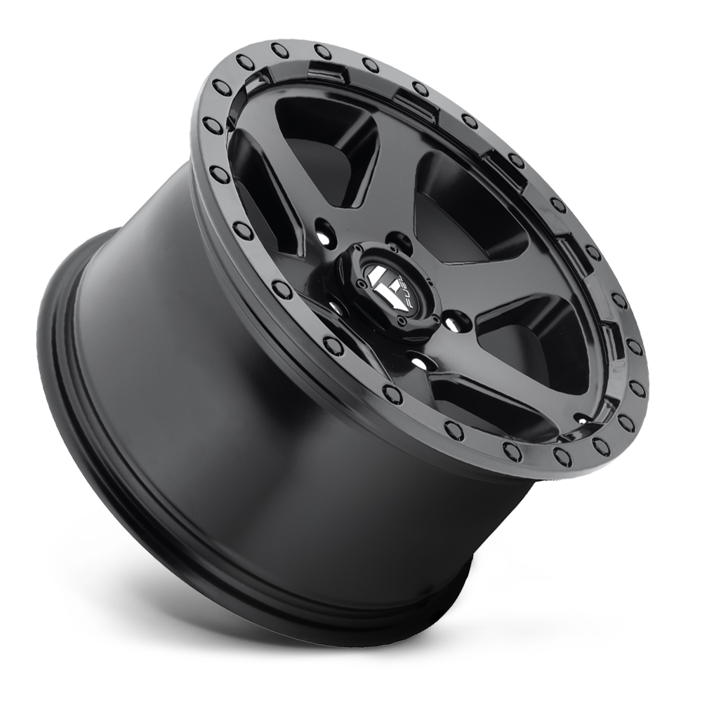 4 Llantas Ripper D589 17X9″ 6X139 Black - Fuel - DOBLETRACCION 