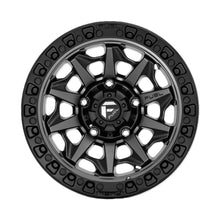 Cargar imagen en el visor de la galería, 4 Llantas Covert 18x9" 6x139/-12 Matte Gun Metal Black Lip - Fuel
