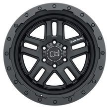 Cargar imagen en el visor de la galería, 4 Llantas Barstow 17x8&quot; 5x114 Matte Black - Black Rhino - DOBLETRACCION 