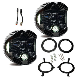 Kit de faros LED LP6 DOT Blanco Jeep JL y Gladiator JT (LED OEM) - Baja Designs