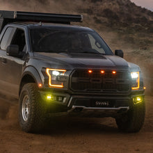 Cargar imagen en el visor de la galería, Kit de focos Squadron/S2 SAE “Pro” Kit de luz de niebla Ford F-150 Raptor (17-20) - Baja Designs