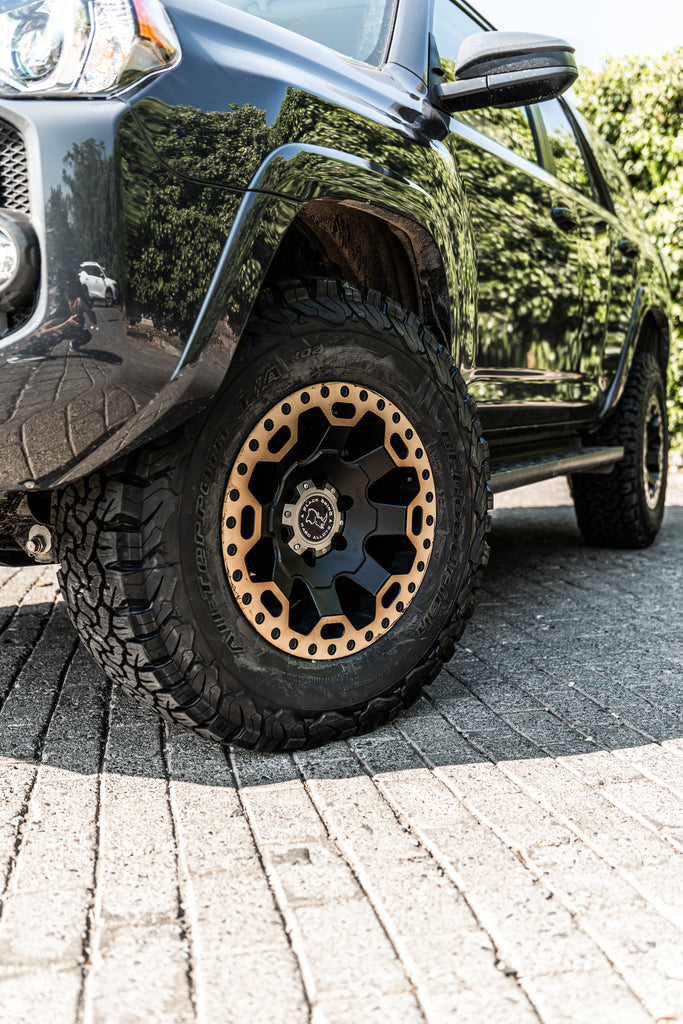 4 Llantas Warlord 17X9  6X139  Matte Black - Black Rhino