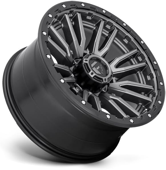 4 Llantas Rebel D680 20X9" 8X165 Matte Gun Metal - Fuel
