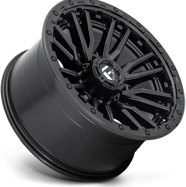 4 Llantas Rebel D679 20x9" 8x165 Matte Black - Fuel