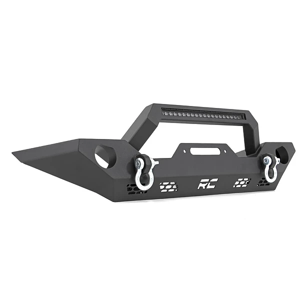 Parachoques Delantero con barra LED Wrangler JK/JL/JT - Rough Country - DOBLETRACCION 