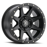 4 Llantas Rebound  17x8.5 6x139 SAT Black - Icon Alloys