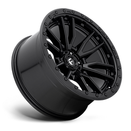 4 Llantas Rebel D679 17X9 6X139 Black  - Fuel - DOBLETRACCION 