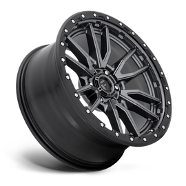 4 Llantas Rebel D680 20X9 6X139 Gris Silverado - Fuel - DOBLETRACCION 