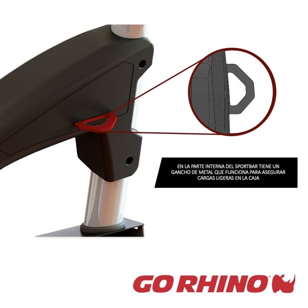 Barra Pick Up Sport Bar 4.0 GreatWall Poer - Go Rhino - DOBLETRACCION 