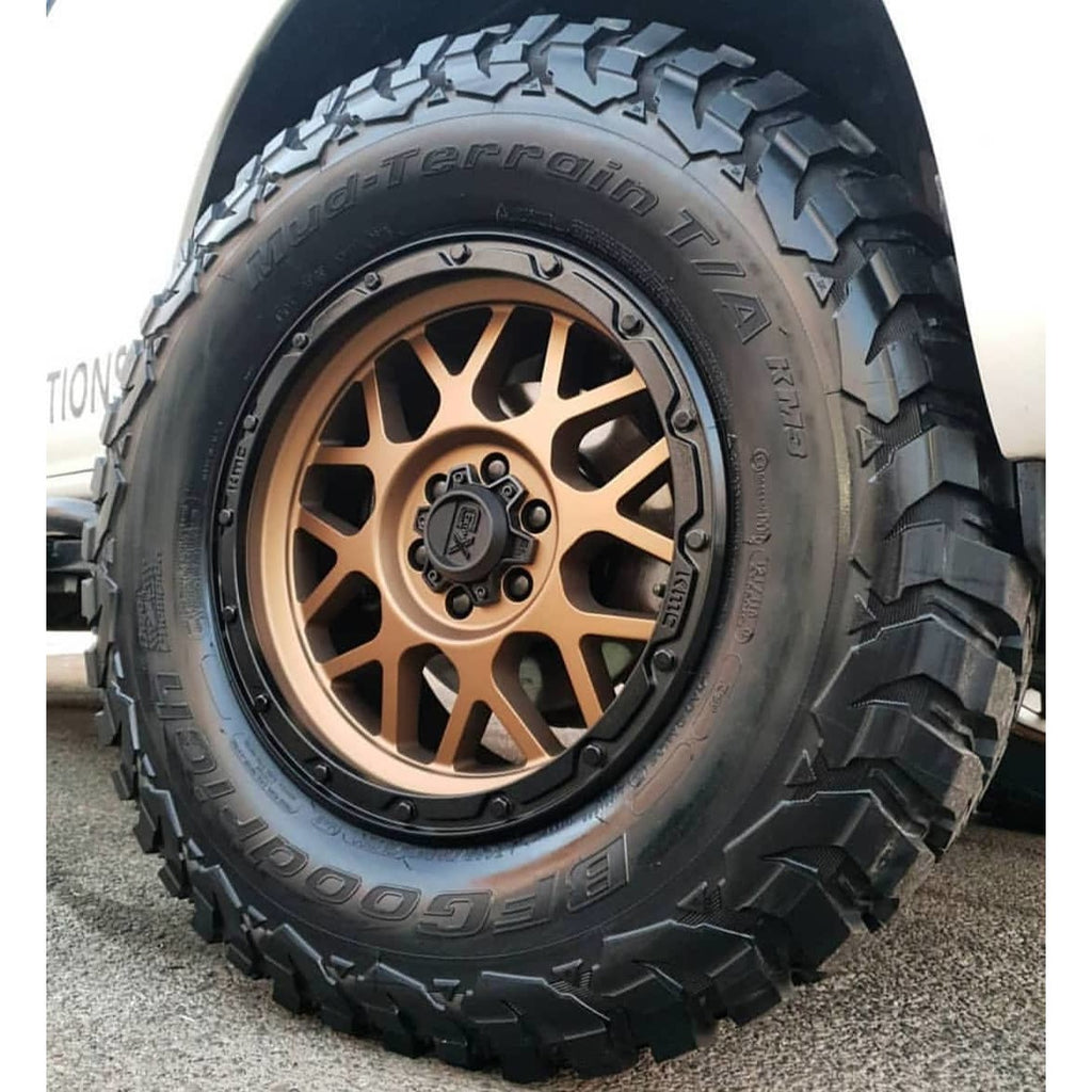 Juego de 4 Neumáticos Mud Terrain T/A KM3 255/75R17 - BFGoodrich - DOBLETRACCION 