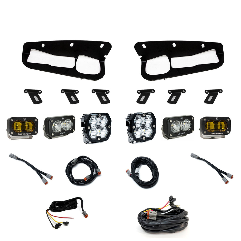 Kit Neblineros LED S2 SAE Pro/S2 Pro Fog Pocket Ford Bronco (21-26) - Baja Designs