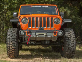 Parachoque Delantero Stubby Venator Jeep Wrangler JK/JL y Gladiator JT (18+) - Rugged Ridge