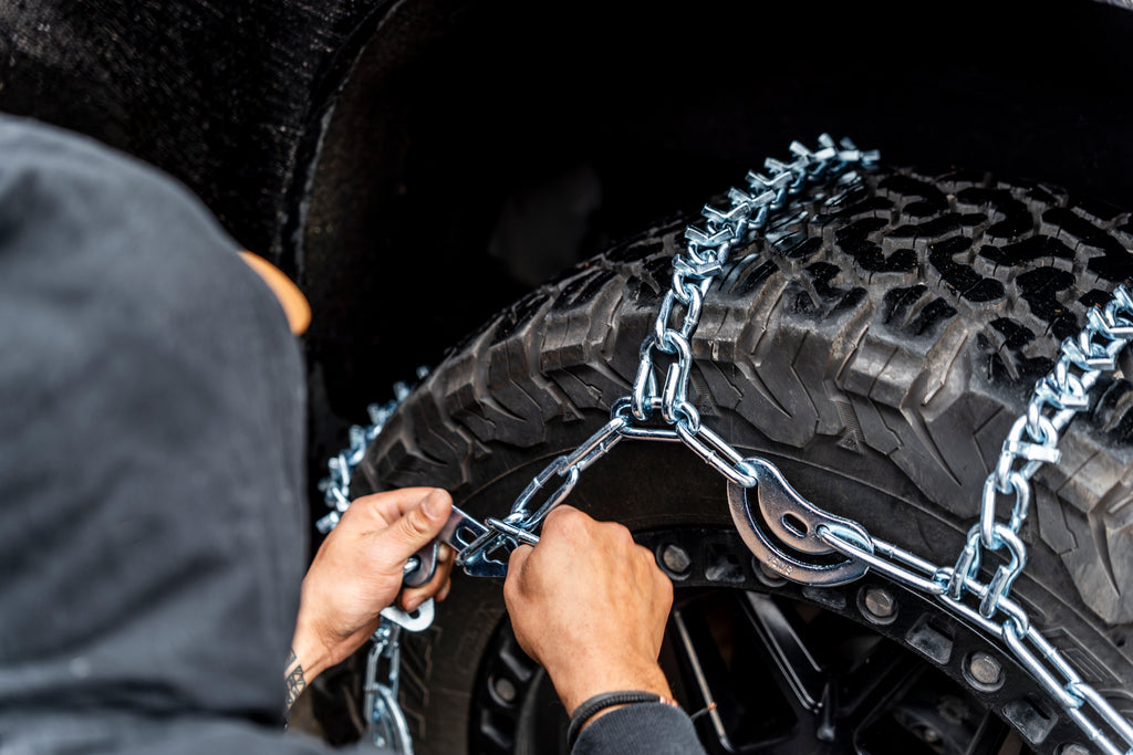 Par de Cadenas para Nieve con Rompehielo Talla M
