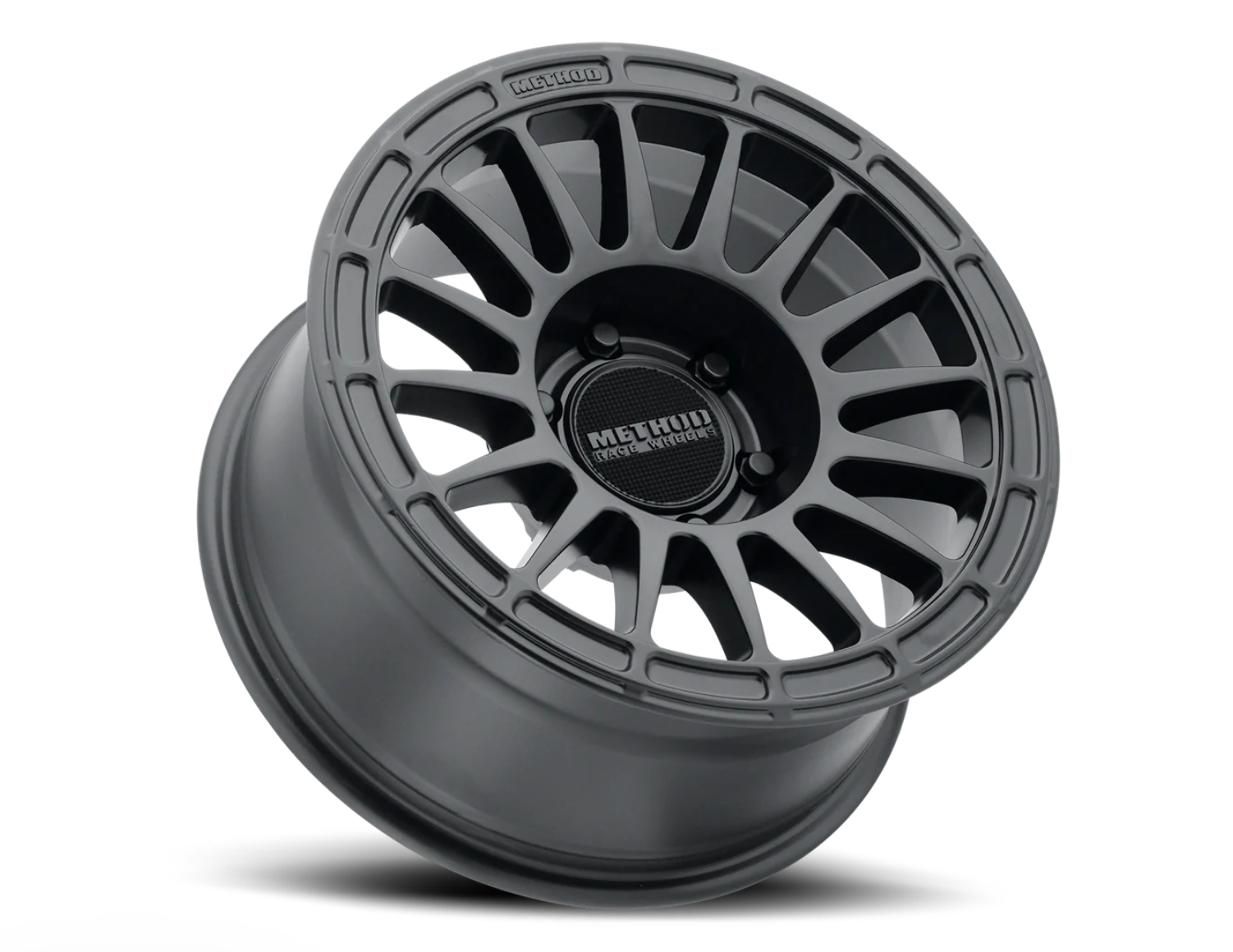 4 Llantas 314 17x7.5 5x114.3 Matte Black - Method Wheels