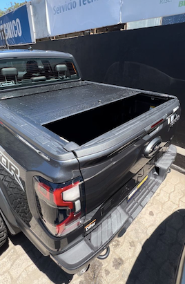 Tapa Retráctil Elétrica Cubre Pick-Up Ford New Ranger (24+) - Keko - DOBLETRACCION 