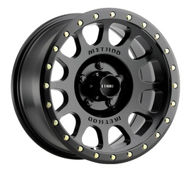 4 Llantas 305 17x8,5 6x139 Matte Black  - Method Wheels