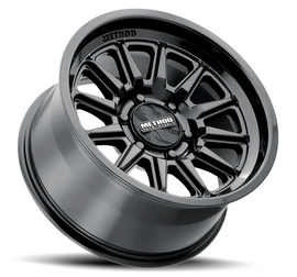 4 Llantas 323 17x9 5x127 Gloss Black  - Method Wheels