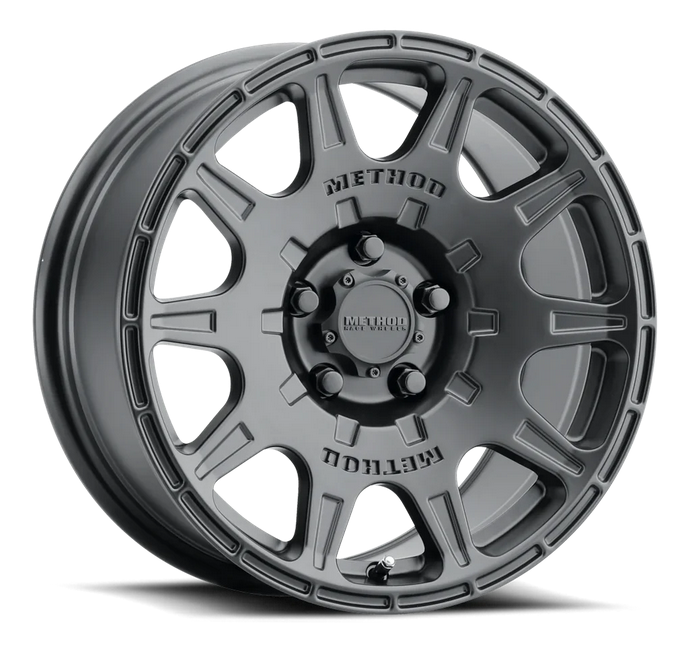 4 Llantas 502 Rally 17x8 5x114 Matte Black  - Method Wheels