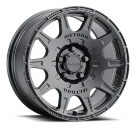 4 Llantas 502 Rally 17x8 5x114 Matte Black  - Method Wheels