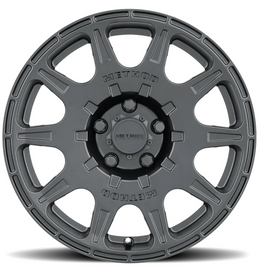 4 Llantas 502 Rally 17x8 5x114 Matte Black  - Method Wheels