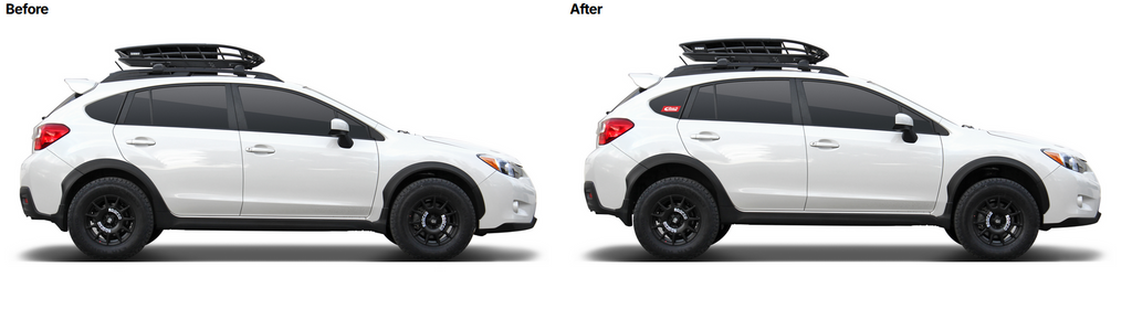 Kit de 4 espirales Eibach Pro lift kit con levante completo 1.2" Subaru Crosstrek (18-23) - Eibach