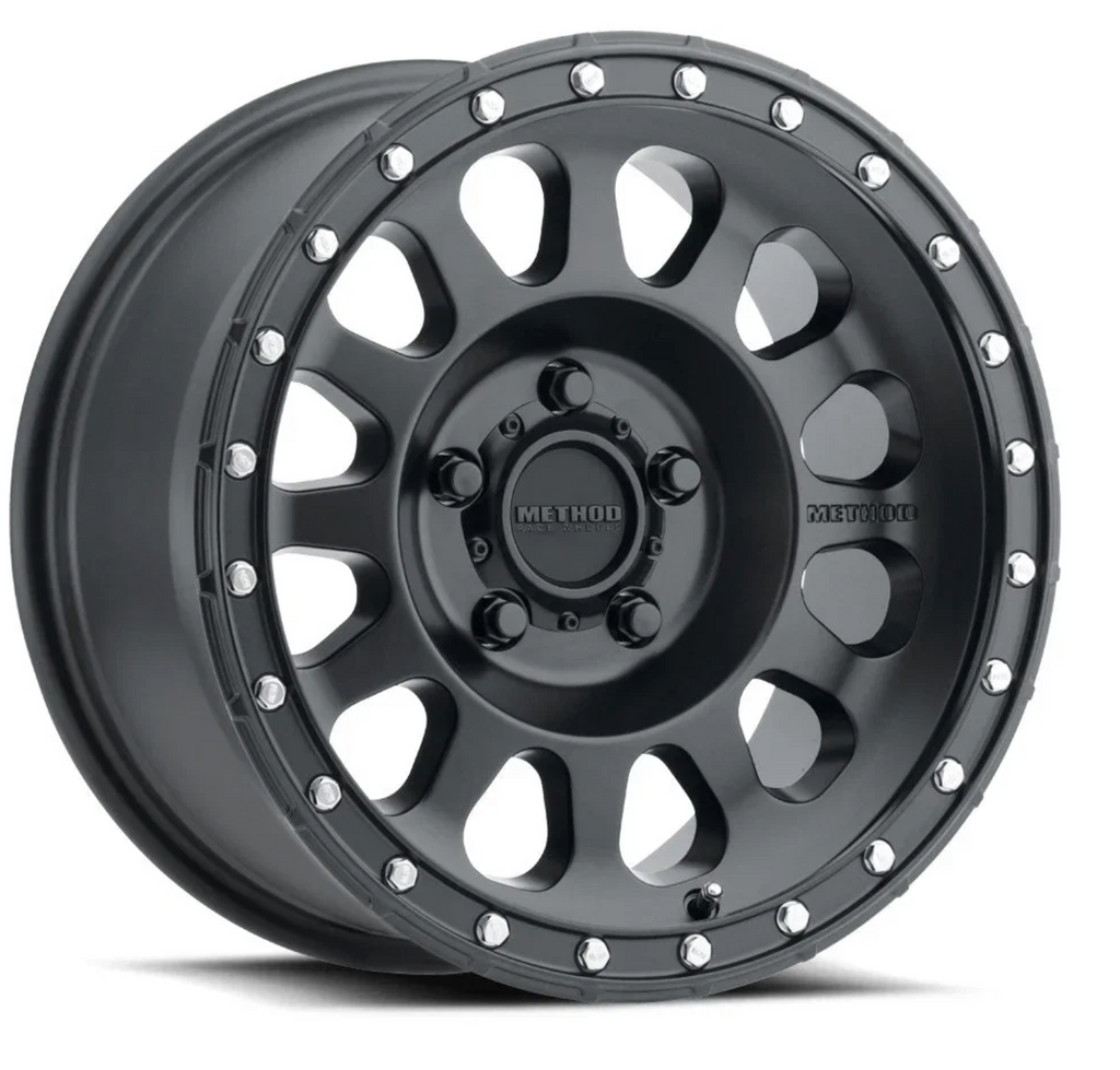 4 Llantas MR315 Matte Black 17x8.5 5x150 ET0 - Method