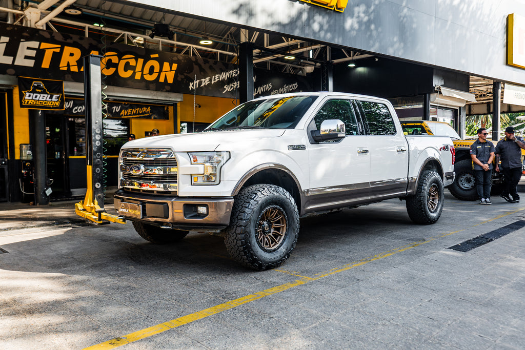 4  Llantas Piston FC866ZB Bronze 17x9 6×135 Black – Fuel