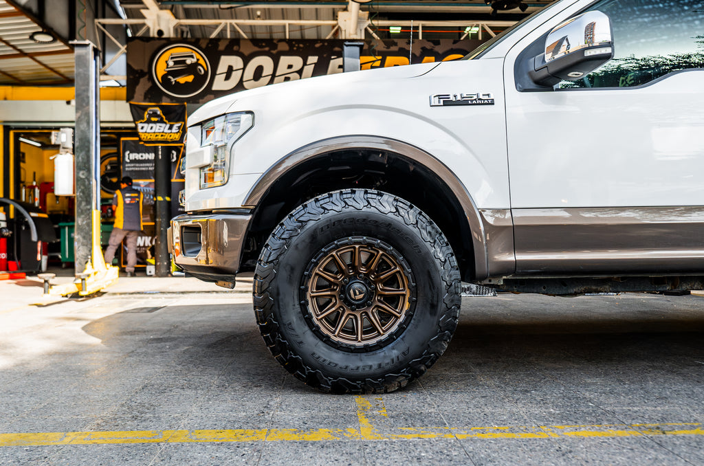 4  Llantas Piston FC866ZB Bronze 17x9 6×135 Black – Fuel