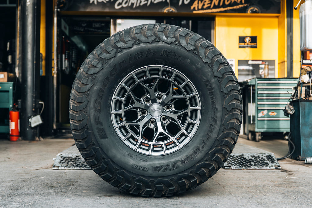 4 Llantas Vossen HFX-1 17X9" 6X135" ET0 Matte Gunmental - Vossen