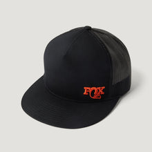 Cargar imagen en el visor de la galería, Jockey Snapback Trucker Negro - FOX - DOBLETRACCION 