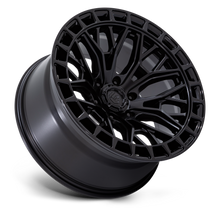 Cargar imagen en el visor de la galería, 4 llantas Sigma 17x9" 6x139 /-12 BLACKOUT W/ G-BLK LIP - Fuel