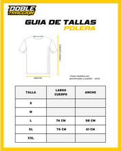 Cargar imagen en el visor de la galería, Polera colaboración Felipe Agurto1 - DOBLETRACCION