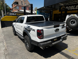 Tapa Retráctil Manual Cubre Pick-Up Ford New Ranger (24+) - Keko - DOBLETRACCION 